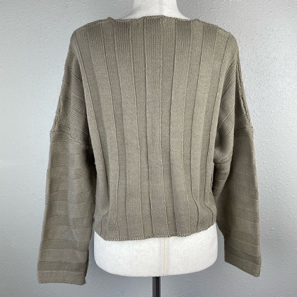 Don’t Ask Why Cropped Sweater Top One Size EUC - Picture 4 of 6